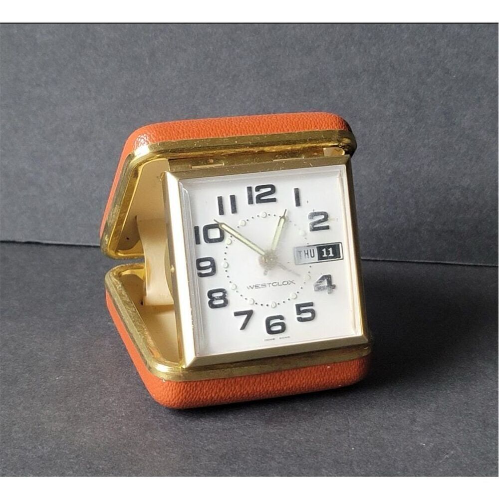 Vintage Westclock Travel Alarm Clock